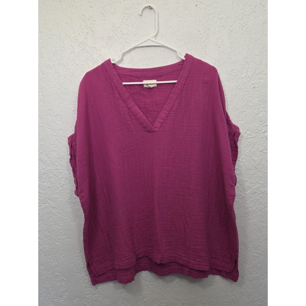 Pact Women's Pink Blouse